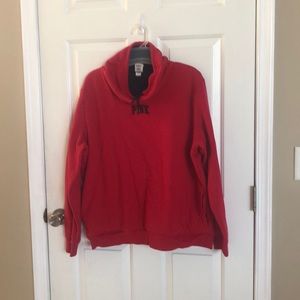 Cowl neck Pink sweatshirt